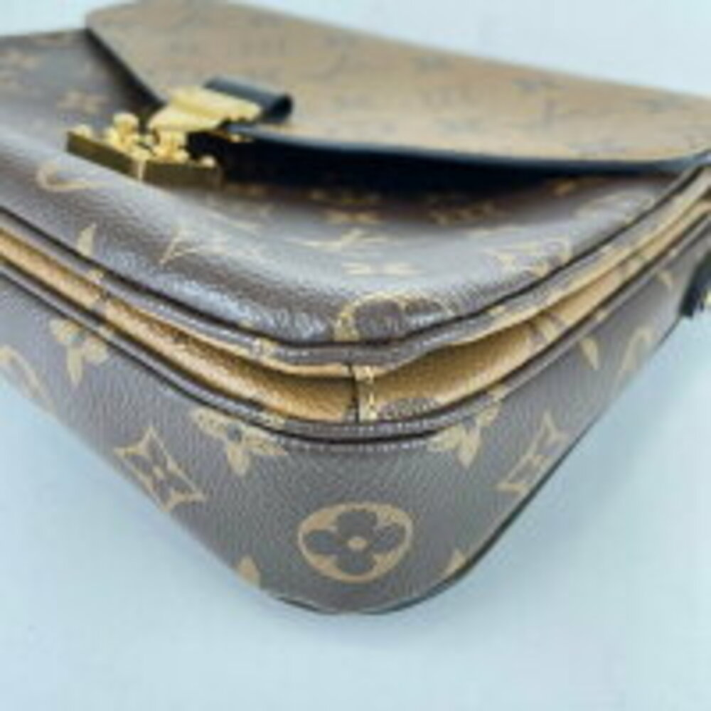 Louis Vuitton Metis brown Monogram shoulder tone Pochette two Reverse bag - Picture 8 of 9